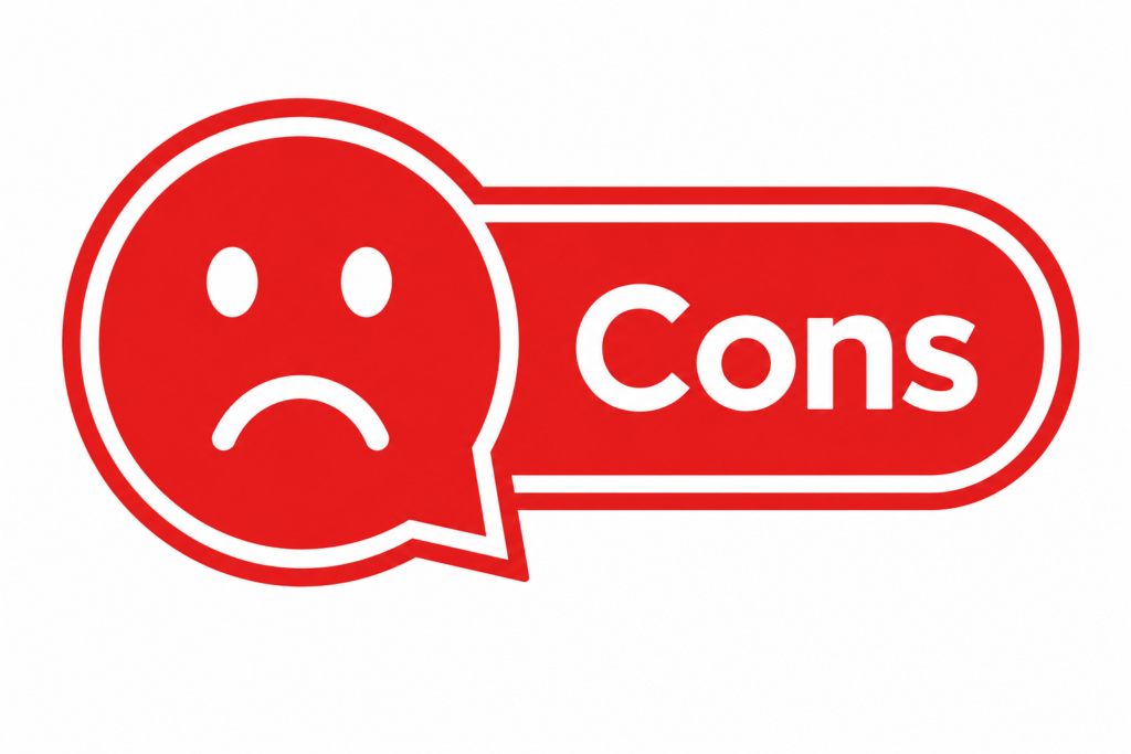 Cons